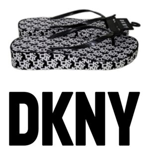 DKNY slide sandal flip flops